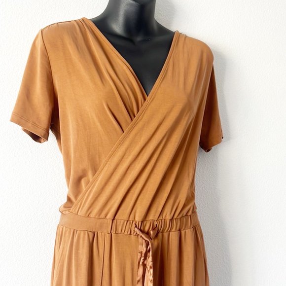 Heartloom Ulla Knit Brown Jumpsuit Size Small - Picture 3 of 13
